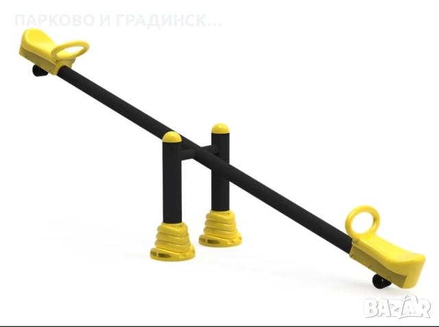Детска люлка,клатушка тип везна. Метална поцинкована обезопасена конструкция с гаранция от производи, снимка 2 - Други - 53281977