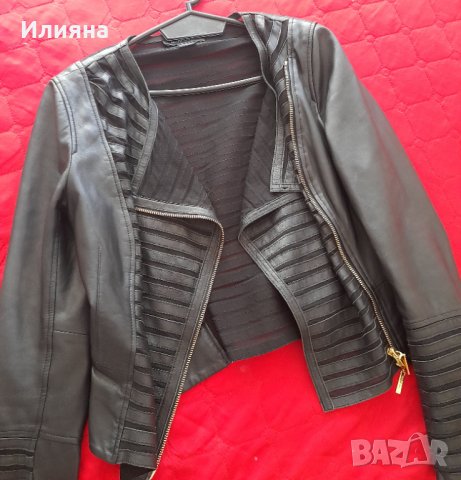 Кожено яке MARCIANO Естествена кожа , снимка 3 - Якета - 42494680