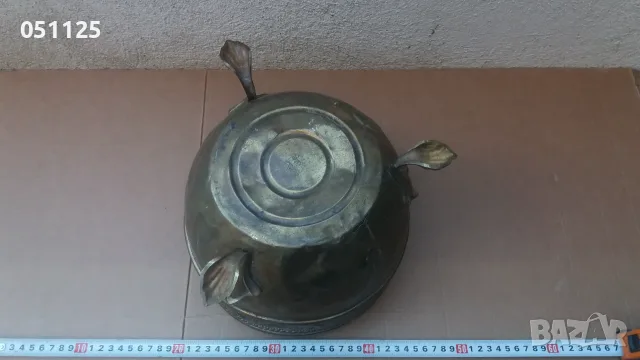 масивна бронзова саксия - римски стил , снимка 9 - Антикварни и старинни предмети - 56429472