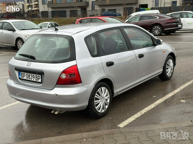 Honda Civic 1.7cdti 101k.c, снимка 7 - Автомобили и джипове - 53874694