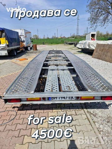 Двойна Платформа 2018г, снимка 6 - Ремаркета - 54357731