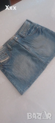 Дънкова пола,дънки, снимка 6 - Поли - 54338739