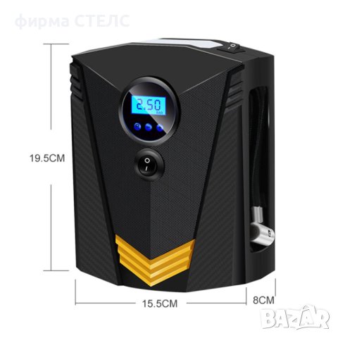 Ръчна помпа STELS R90, Кола, Колело, Мотор, Лодка, Манометър, 50W, снимка 2 - Аксесоари и консумативи - 40250503