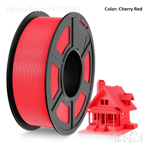 JAYO Filament PETG, PLA + , Филамент за 3D принтер 1.75 мм, 1 kg, снимка 5 - Друга електроника - 53190727