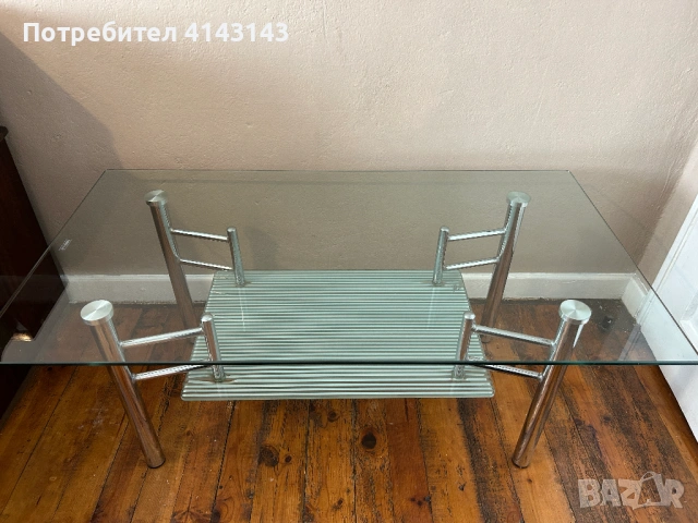 Холна маса стъклена