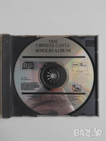 Crystal Gayle – The Crystal Gayle Singles Album - оригинален диск музика
