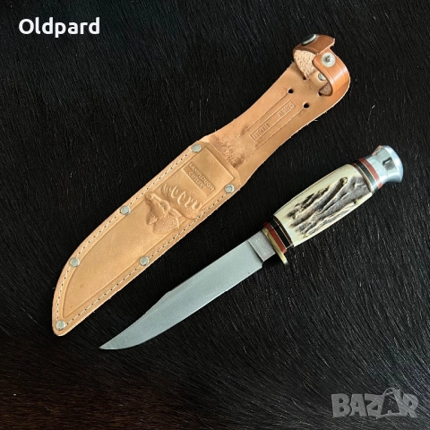 Античен немски ловен нож. В ново състояние (немска колекция).(063), снимка 2 - Ножове - 52165508