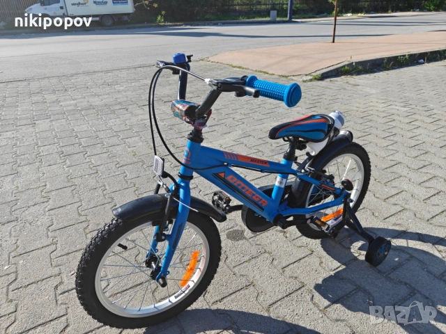 BG Детски велосипед 16" MASTER син, снимка 7 - Велосипеди - 54334290