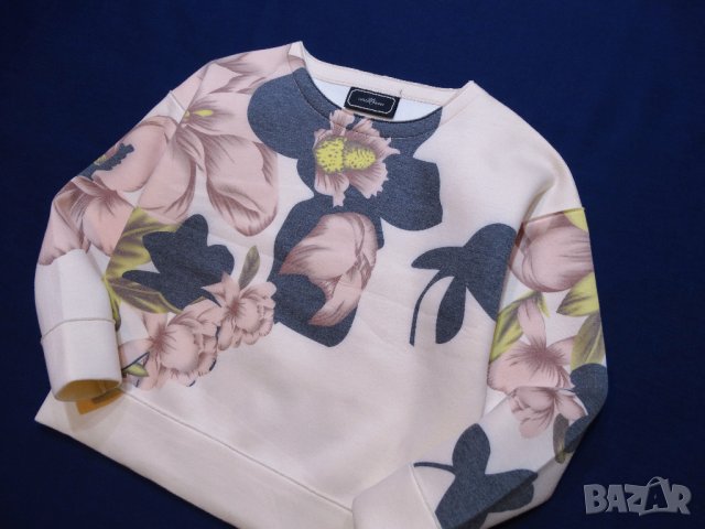 By Malene Birger Дамска Флорална Блуза Size S/M, снимка 3 - Блузи с дълъг ръкав и пуловери - 29160872