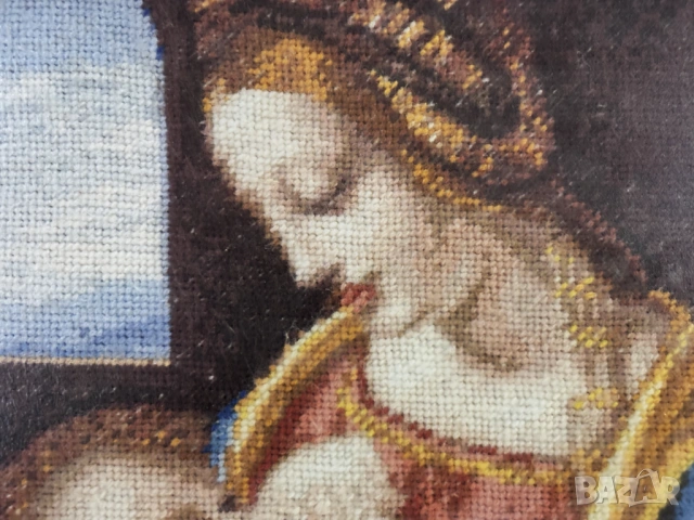 Гоблен "Мадона Лита", снимка 5 - Гоблени - 54187441