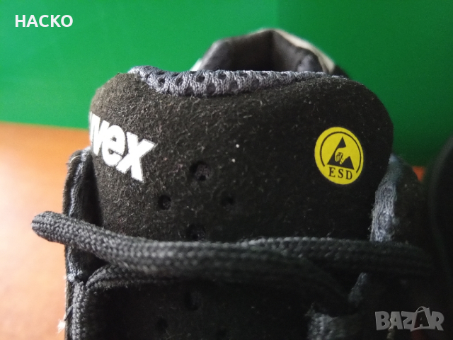 Работни Обувки UVEX с метално бомбе Номер 38 Стелка 24 см.. см., снимка 4 - Други - 44514757