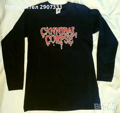 Тениска с дълъг ръкав групи Cannibal Corpse, снимка 1 - Тениски - 47399777