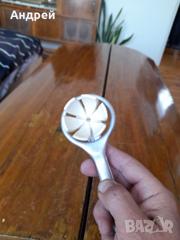 Стар уред за рязане на яйца,яйцерезачка #5, снимка 5 - Антикварни и старинни предмети - 36527437