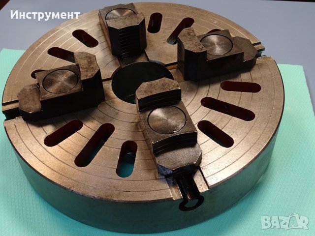 Планшайба за струг Ф 400mm "Record" DDR, снимка 2 - Резервни части за машини - 44476976