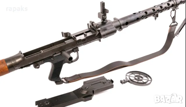 Картечница МГ 34. тежка / лека заводска имитация на автомат, пушка, снимка 5 - Колекции - 49194808