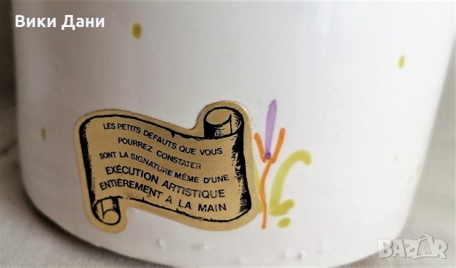 голяма ретро лампа маркирана Франция, снимка 3 - Антикварни и старинни предмети - 35479924