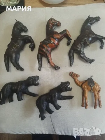 Колекция кожени животни , снимка 2 - Антикварни и старинни предмети - 49512457