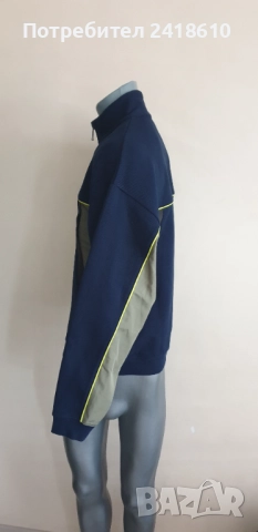 Lacoste Full Zip Pique Cotton Loose Fit Mens Size M НОВО! ОРИГИНАЛ! Мъжко Горнище с цял Цип!, снимка 6 - Спортни дрехи, екипи - 51706542