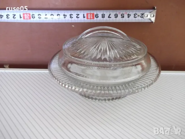 Купа стъклена с капак, снимка 4 - Други стоки за дома - 50113381