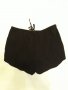 Къс H&M черен панталон биопамук с регулируемо престягане на кръста, двустранни джобове, снимка 12