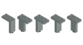 Крак H=140 - MAFOS 4 бр., снимка 2