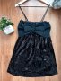 ZARA# черна с пайети# НОВА# вечерна рокля# размер XS, снимка 2