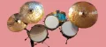 Комплект барабани Ямаха със стойки, чинели и калъфи (Yamaha Stage Custom Hip, Gibraltar, Mehteran), снимка 2