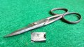 Стара ножичка за нокти с пила 19 век, снимка 1 - Колекции - 34556569