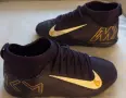 Футболни обувки, Nike Jr Superfly 10 Club Km Kylian Mbappe TF, Синтетични, Лилави, 38, снимка 9