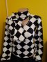 Боди с яка шал р-р S/M, снимка 1 - Блузи с дълъг ръкав и пуловери - 30635277