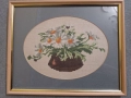 Гоблен Маргаритки с рамка, снимка 1