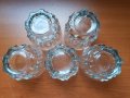 Стъклени чаши за уиски от времето на соца, снимка 5