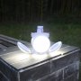 Сгъваема Соларна LED Лампа тип Футболна Топка, снимка 4