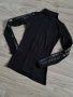 Черна дамска блуза MISS MOI с дантела, снимка 5