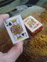 комплект мини карти за игра от германия пластик, снимка 1 - Карти за игра - 44372699