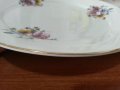 Стар български порцелан плато чиния , снимка 4