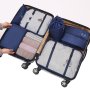  Органайзери за багаж - Комплект от 8 броя, органайзери за куфар за дрехи и козметика, снимка 6