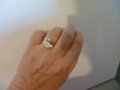 Стар сребърен пръстен - изчистен модел, снимка 2
