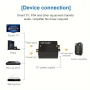 Преобразувател от коаксиал/Toslink цифров към RCA L/R аналогов аудио сигнал,USB захранване, снимка 7