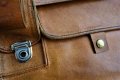 Стара кожена чанта СБХ, снимка 1 - Антикварни и старинни предмети - 38170795