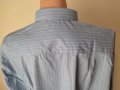 Продавам НОВА мъжка риза с дълъг ръкав райе, снимка 3