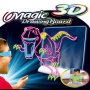 3D Детска дъска за рисуване 3D Magic Drawing Board с LED светлини