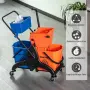 Професионална количка за почистване с 2 x 26L кофи, снимка 2
