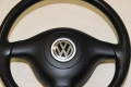 Трилъчев кожен волан VW Passat B5.5 (2000-2005г.) airbag волан, снимка 7