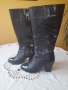 Черни ботуши р.40 , снимка 1
