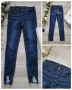 Дънки тъмно син цвят HOLLISTER, снимка 1