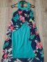 Феерична рокля пеперуда тюркоазен цвят , снимка 3
