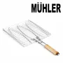 Скара за барбекю за риба Muhler, 27x26.5x50.5cm, снимка 3