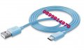 Универсален удължен USB кабел за всички модели смартфони и таблети, снимка 1 - USB кабели - 28116916