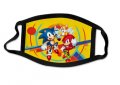 Соник Sonic детска защитна предпазна маска многократна от плат